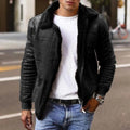 Walkin Closet-Men Jackets-Stylish Quilted Jacket for Urban Vintage Enthusiasts