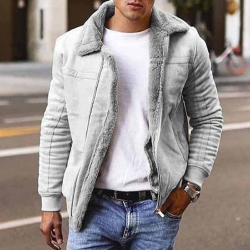 Walkin Closet-Men Jackets-Stylish Quilted Jacket for Urban Vintage Enthusiasts