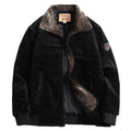 Walkin Closet-Men Jackets-Stylish Velvet Jacket for Sophisticated Winter Days