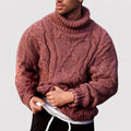 Walkin Closet-Men Sweaters-Timeless Knitted Winter Turtleneck for Sophisticated Style