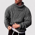 Walkin Closet-Men Sweaters-Timeless Knitted Winter Turtleneck for Sophisticated Style